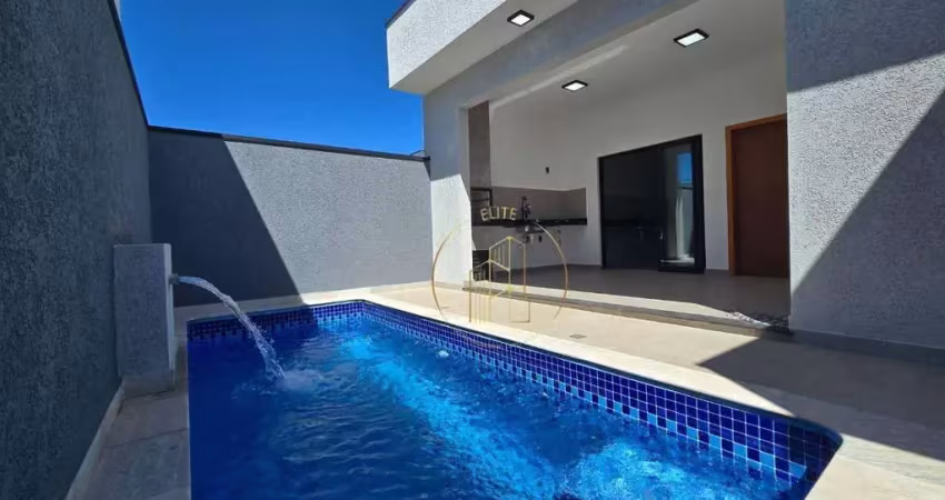 Casa térrea com piscina no condomínio pérola do vale em tremembé-sp