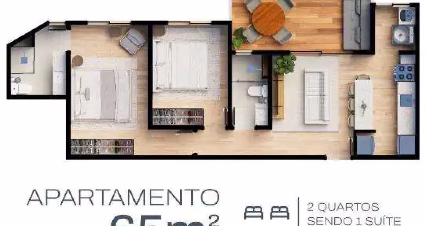 Apartamento para venda em parnamirim, pirangi do norte (distrito litoral), 2 dormitórios, 1 suíte, 2 banheiros