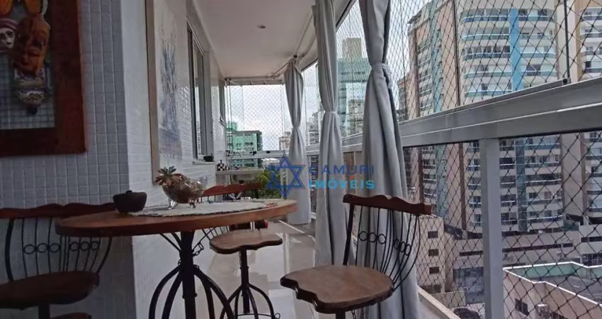 Apartamento com 3 dormitórios à venda, 122 m² por r$ 1.180.000,00 - itapuã - vila velha/es