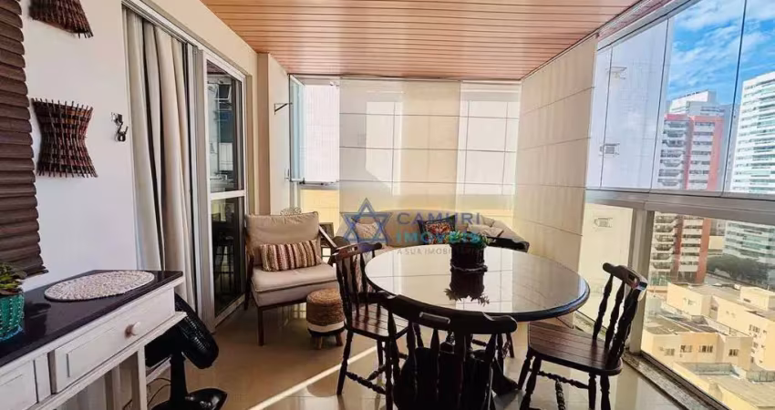 Apartamento 4 quartos à venda, 129 m² na melhor quadra de itapuã-vista para o mar - vila velha/es