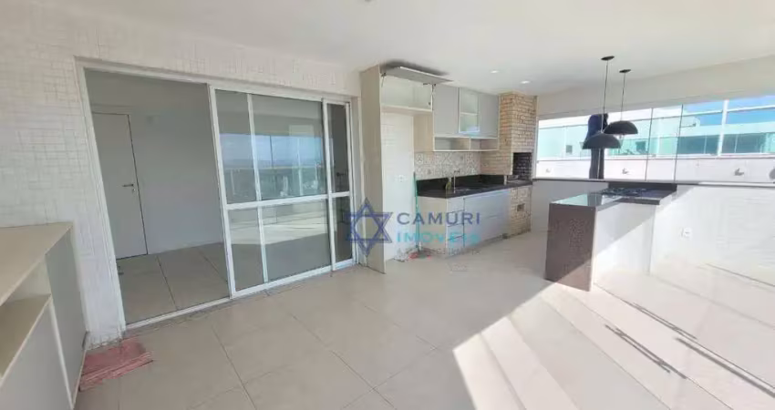 Cobertura com 4 dormitórios à venda, 210 m² na praia da costa - vila velha/es