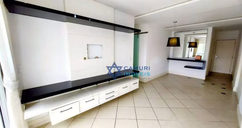 Apartamento com 2 dormitórios para alugar, 82 m² por r$ 4.343,00/ano - praia da costa - vila velha/es