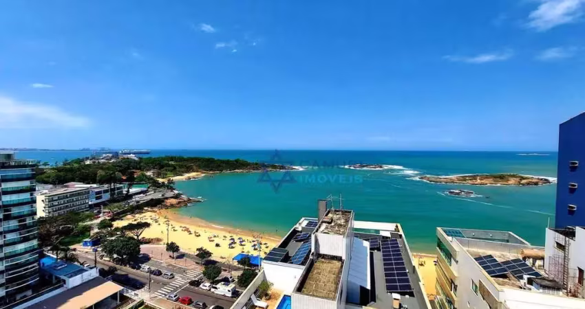 Apartamento garden com 2 dormitórios à venda, 160 m² por r$ 1.550.000,00 - praia da costa - vila velha/es