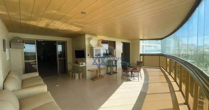 Apartamento com 4 dormitórios à venda, 180 m² por r$ 2.550.000,00 - praia de itapoã - vila velha/es