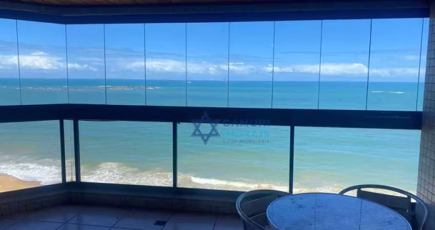 Apartamento com 4 dormitórios à venda, 190 m² por r$ 2.500.000,00 - praia de itaparica - vila velha/es