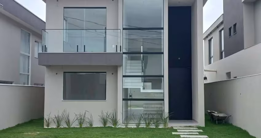 Casa residencial para venda no condomínio hortoville fipe 03, em vila de abrantes, camaçari 4 quartos, 1 sala, 4 banheiros, 2 vagas 251,70 m² área
