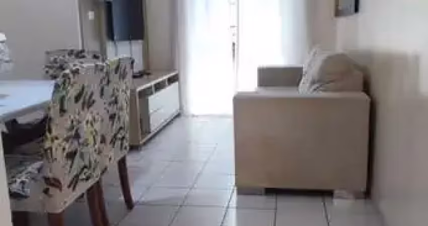 Apartamento mobiliado para locação no condomínio villa das flores, muchila, feira de santana, mobiliado, 3 quartos, 1 sala, 1 banheiro, 1 vaga
