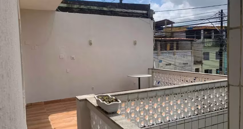 Casa residencial para venda em rua pública, macaúbas, salvador, 3 quartos, 1 sala, 1 banheiro, 1 vaga, 120m² área total.