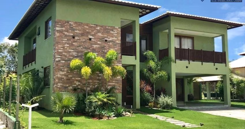 Casa na Praia do Forte, Alto Padrão, Mobiliada, para Venda, 6 Suítes, Área Gourmet, Condomínio Ilha dos Pássaros.