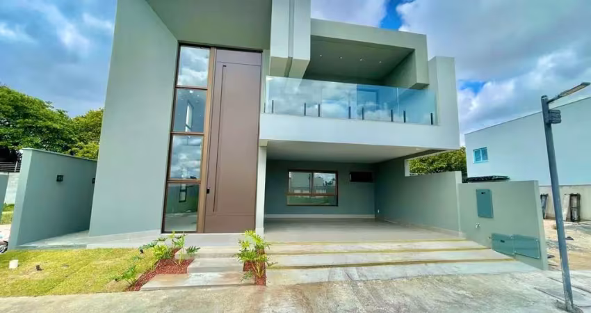 Casa residencial para venda em condominio fechado no sim, feira de santana, 4 quartos sendo 2 suítes, 1 sala, 3 banheiros, 2 vagas
