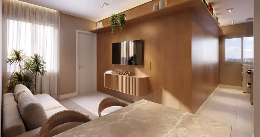 Apartamento residencial para venda com garden em condomínio fechado, papagaio, feira de santana, 2 quartos, 1 sala, 1 banheiro, 1 vaga, 36,30 m² área