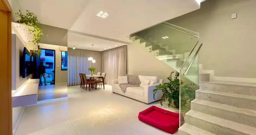 Casa residencial para venda em condomínio semi mobiliada, sim, feira de santana, 4 quartos, 1 suíte, 1 sala, 2 banheiros, 2 vagas
