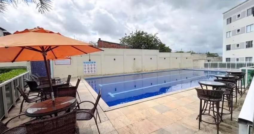 Apartamento residencial para venda em condomínio fechado, lagoa salgada, feira de santana, 2 dormitórios, 1 sala, 1 banheiro, 1 vaga, 45m² área total.