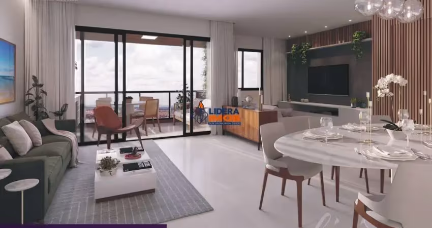 Apartamento na santa mônica, 3 suítes, garagem coberta, andar alto, no condomínio dolce santa mônica, em feira de santana