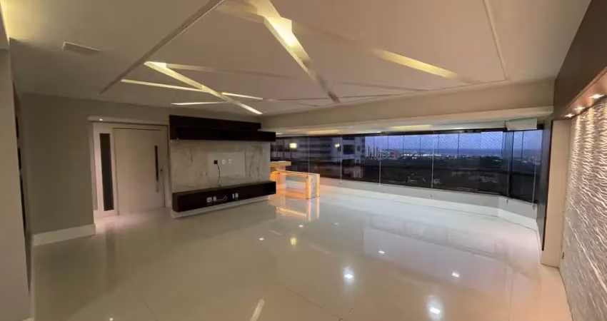 Lidera imob - apartamento 3 suítes, para locação, armários planejados, 3 vagas de garagem, no greenville lumno, em salvador, com área total de 235 m².