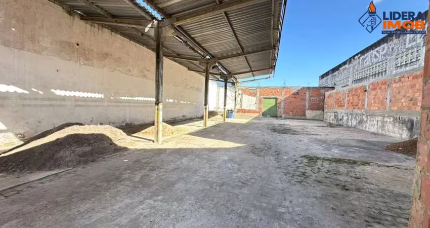 Galpão comercial para locação em rua pública, caseb, feira de santana, 412m² área total.