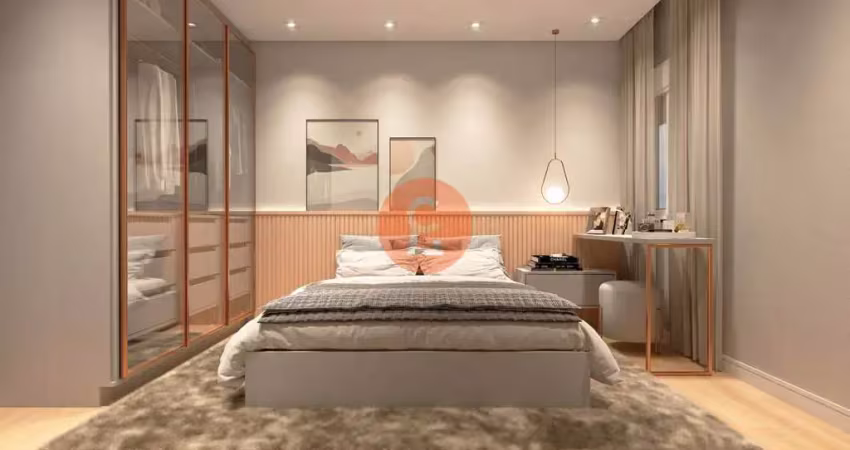 Excelente apartamentos em construção de 65m² á 75m² no bairro dois córregos