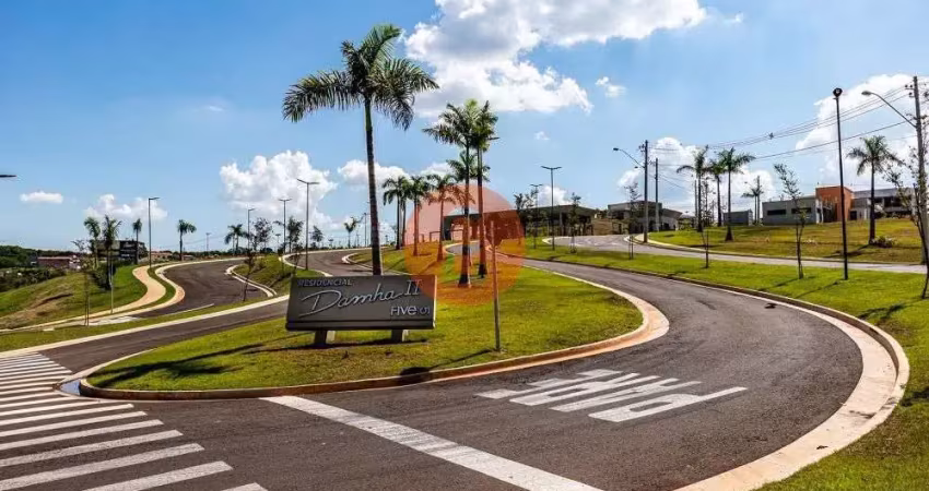 Excelente terreno de 394,5m² a venda no condomínio damha ii - piracicaba