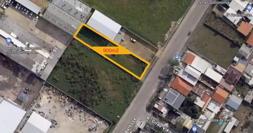 Terreno à venda na Avenida Rui Barbosa, 122, Guatupê, São José dos Pinhais
