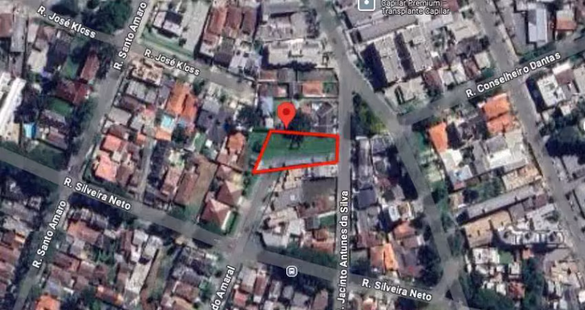 Terreno à venda na Rua Jacinto Antunes da Silva, 120, Água Verde, Curitiba