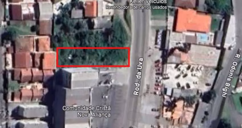 Terreno rodovia da uva 1091.  comercial e residencial