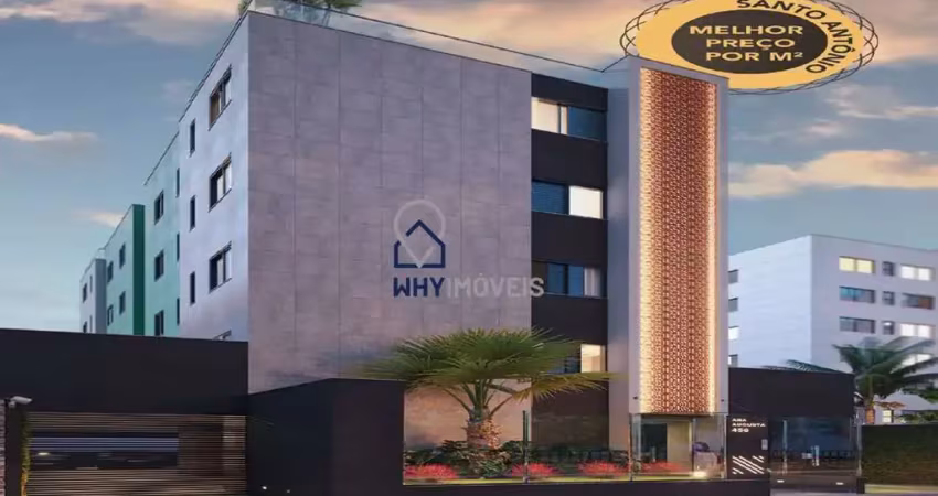 Apartamento com 3 quartos à venda na Rua Deputado Álvaro Sales, 456, Santo Antônio, Belo Horizonte