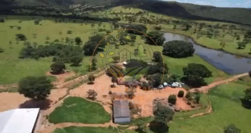 Excelente fazenda para gado na região de vila propício- go  fa00297