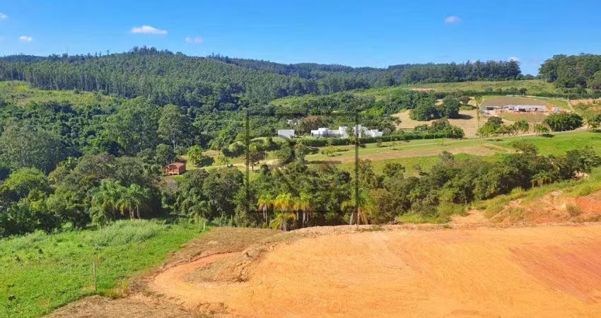 Terreno de 20.600m2 com lago e plato, em sousas, pronto na reserva da floresta.