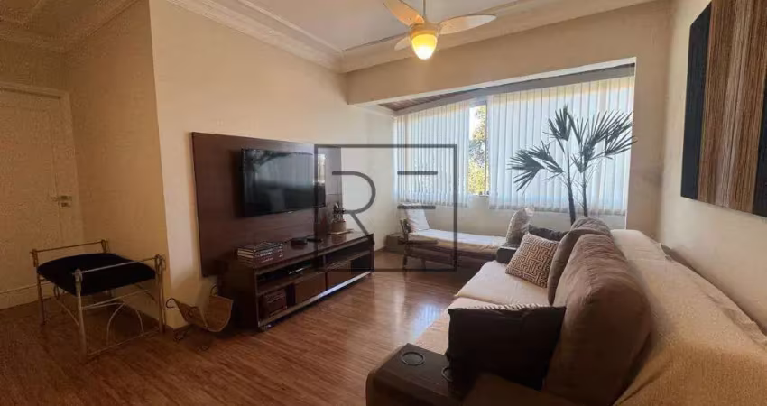 Apartamento com 3 dormitorios mobiliado a venda ou locação no jardim paranapanema