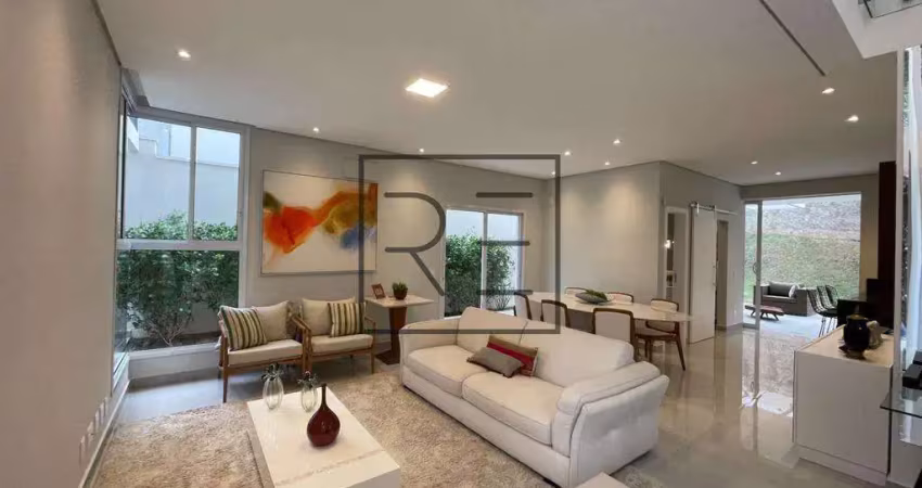 Sítios de recreio gramado, no lake view em campinas, casa à venda e para locação, com 3 suítes, com 209 m².