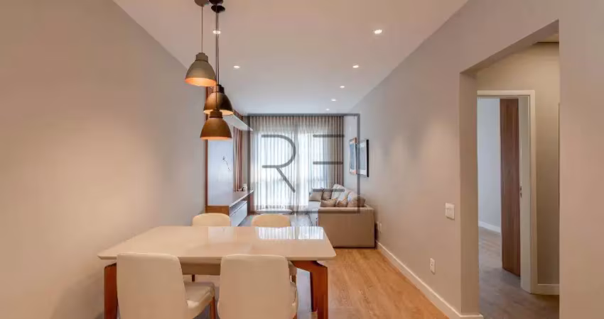 Apartamento mobiliado no alive nova campinas com 75m²  e 2 suites.