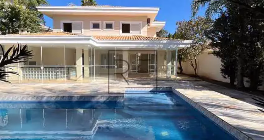 Casa de alto padrão para locação  - 4 suítes e 420 m² – alphaville campinas