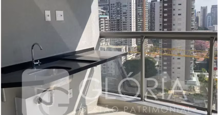 Apartamento NOVO 1 dormitório com suíte, lavabo e 1 vaga de garagem