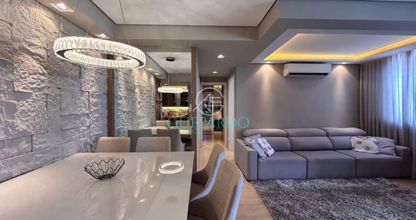 Apartamento decorado a venda, 75m sala estendida, Gleba Fazenda Palhano, Londrina, PR