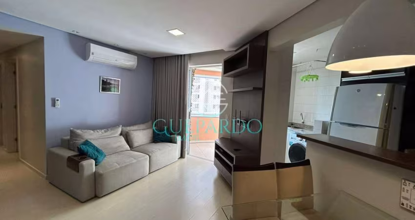 Apartamento para locação 100% mobiliado no Ed. Brisas do Lago, Gleba Fazenda Palhano, Londrina, PR