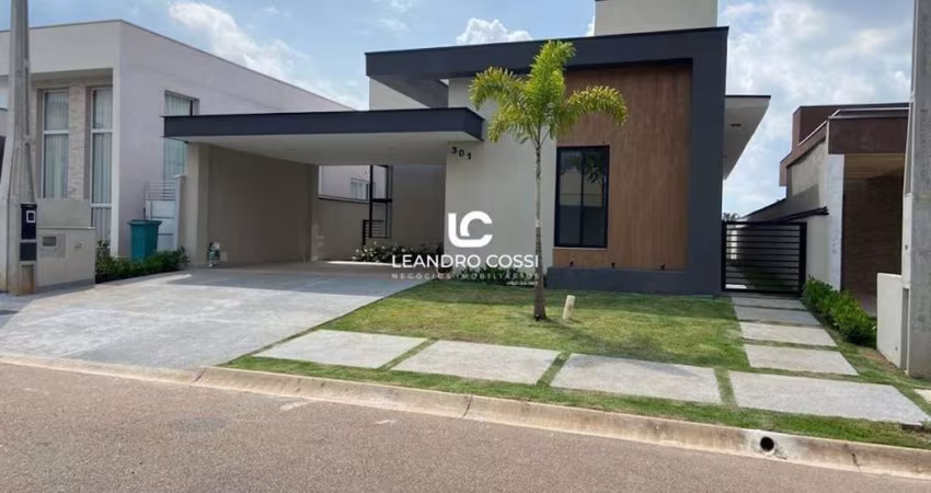 Casa com 3 dormitórios à venda, 193 m² por R$ 1.370.000,00 - Condomínio Residencial Una - Itu/SP