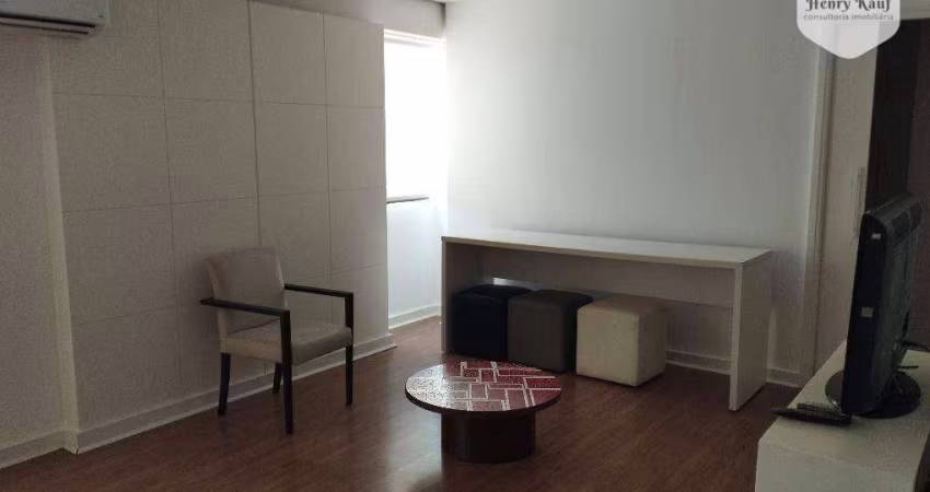 Apartamento com 1 dormitório para alugar, 57 m² por R$ 5.221,85/mês - Vila Clementino - São Paulo/SP