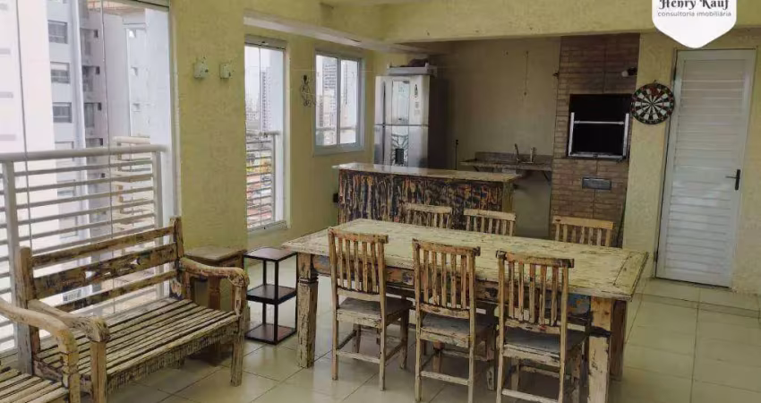 Cobertura com 2 dormitórios para alugar, 120 m² por R$ 6.975,44/mês - Ipiranga - São Paulo/SP