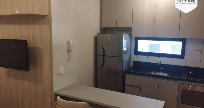 Apartamento com 1 dormitório para alugar, 28 m² por R$ 3.950,00/mês - Cidade Jardim - São Paulo/SP