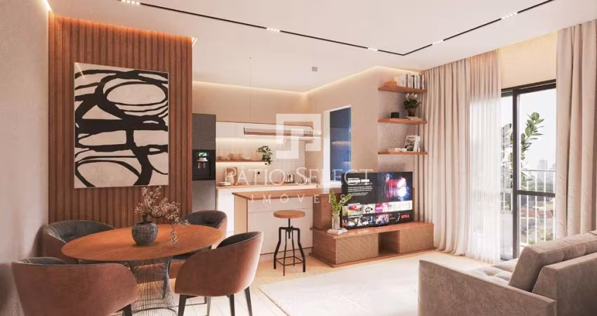 Apartamento, com Varanda Gourmet, 02 dormitórios, 01 Suíte, Santa Quitéria - Curitiba/PR