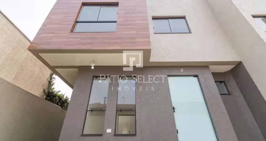 Sobrado com terraço de 30m² no uberaba, curitiba/ pr