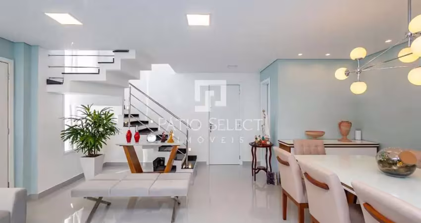 Triplex com 184 m², 3 quartos sendo 1 suíte à venda no bairro santa felicidade.