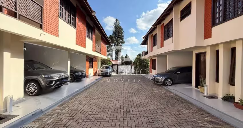 Sobrado em condomínio fechado com 3 quartos, 1 suíte, para alugar no bairro santa quiteria.