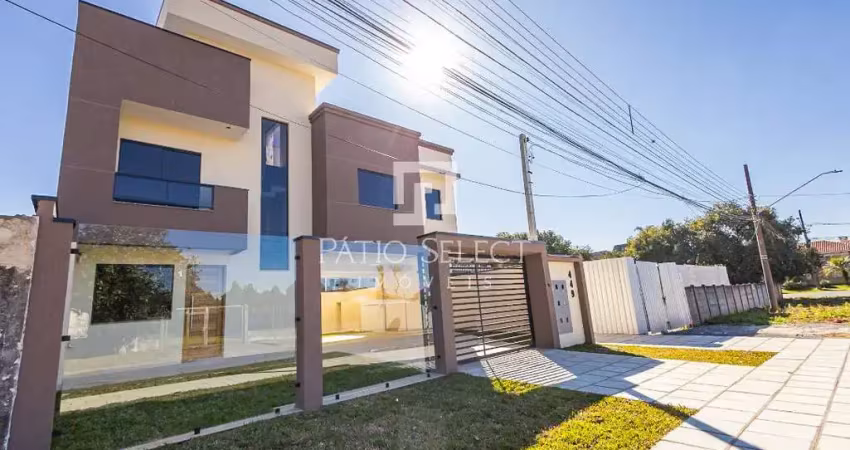 Triplex com 143.97 m², 3 quartos sendo 1 suíte à venda no bairro santa felicidade.