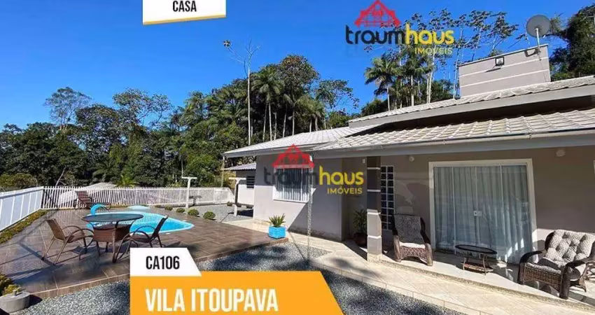 Casa com 2 dormitórios à venda, 175 m² por r$ 795.000,00 - vila itoupava - blumenau/sc