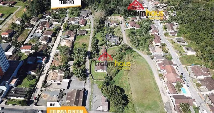 Terreno residencial à venda, itoupava central, blumenau - te0021.