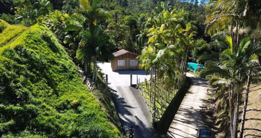 Sítio com 2 dormitórios à venda, 22503 m² por r$ 720.000,00 - guabiruba sul - guabiruba/sc
