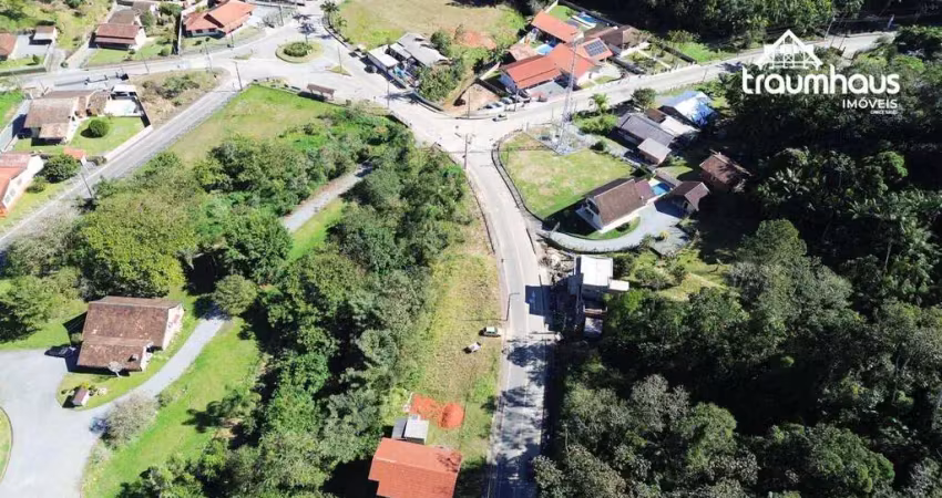 Terreno à venda, 1.054,11 m² por r$ 270.000 - vila itoupava - blumenau/sc