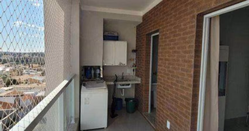 Apartamento com 2 dormitórios à venda, 78 m² por R$ 550.000,00 - Nova Jaguariúna III - Jaguariúna/SP