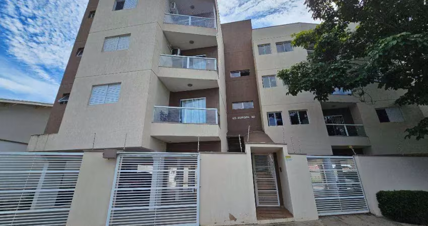 Apartamento à venda em jaguariúna, europa, com 2 quartos, com 72 m², europa